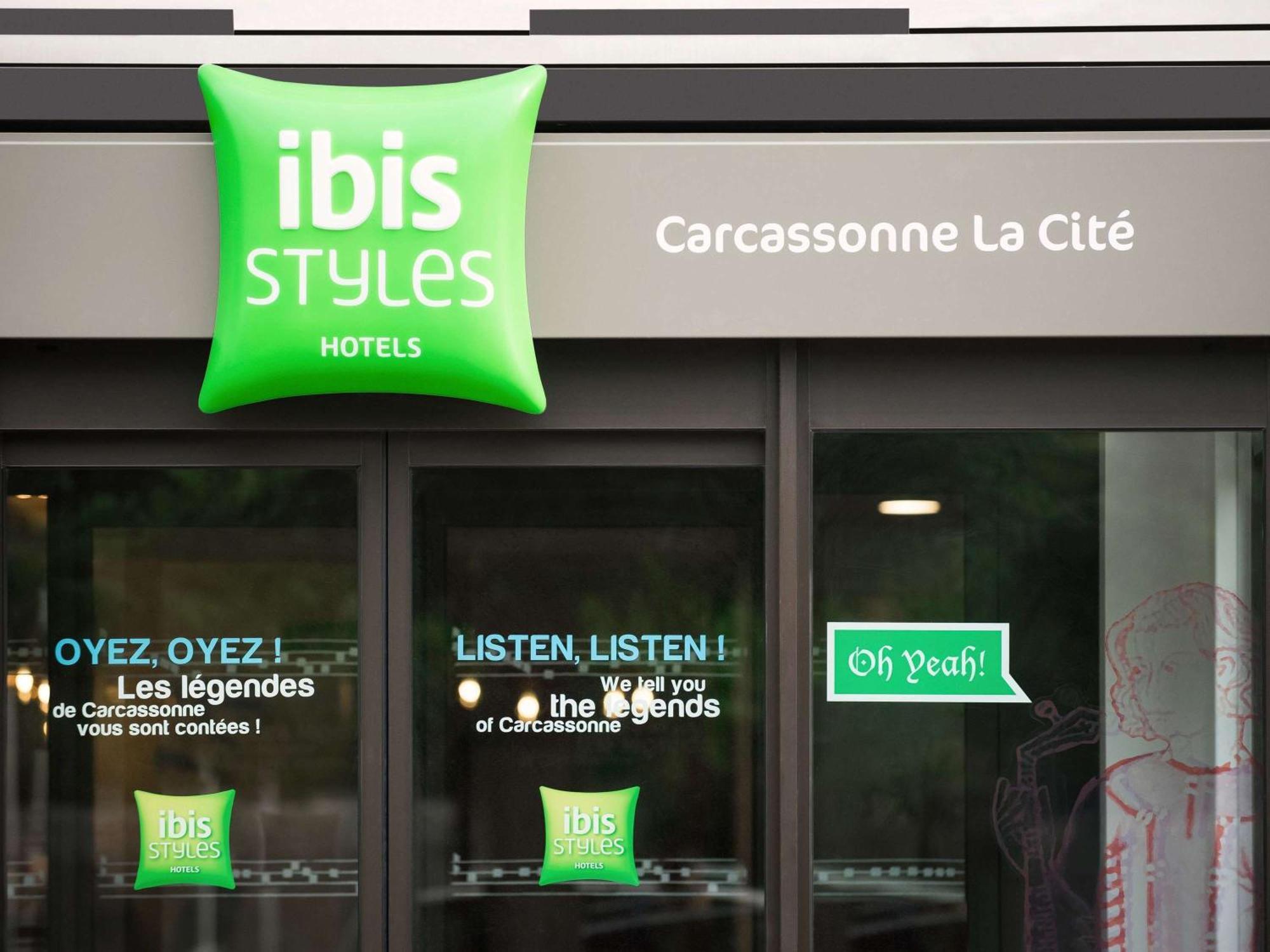 Ibis Styles Carcassonne La Cite Hotel Exterior foto